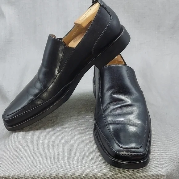 Michael Toschi | Shoes | Toschi Black Leather Slipon Loafer  display picture 2